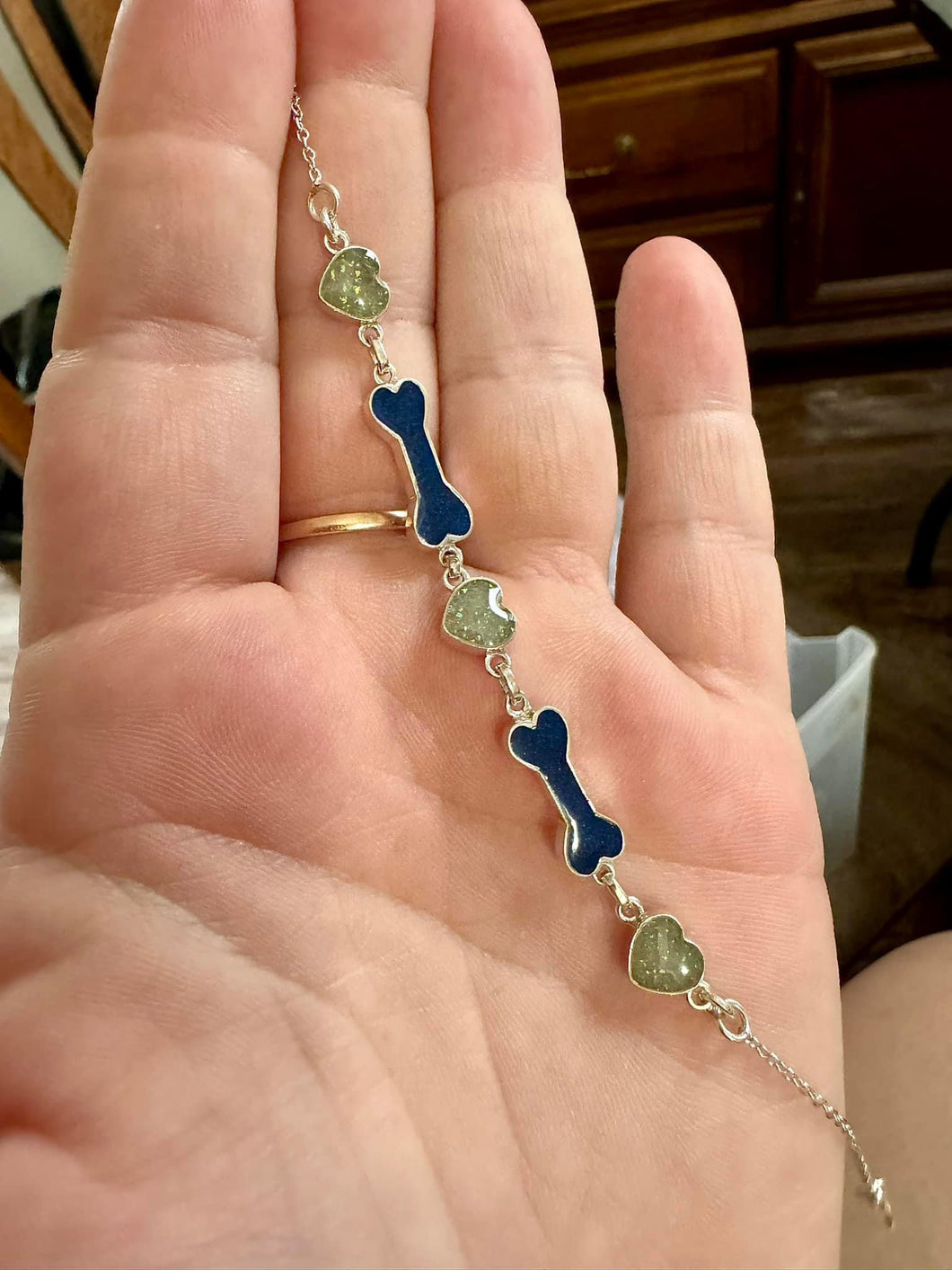 Dog bone bracelet